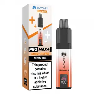 Cherry Cola Hayati Pro Max Plus 6K Disposable Vape 20mg